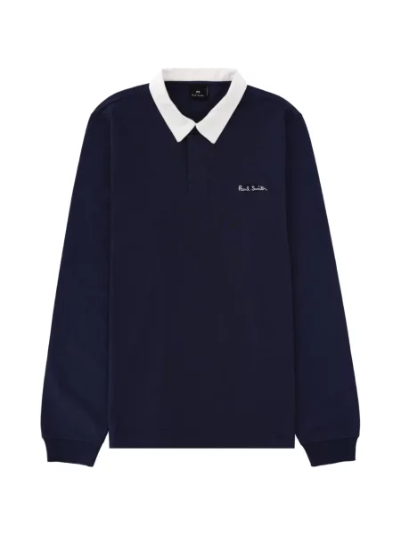 Gulerat hanorac Ps Paul Smith cu autograf albastru