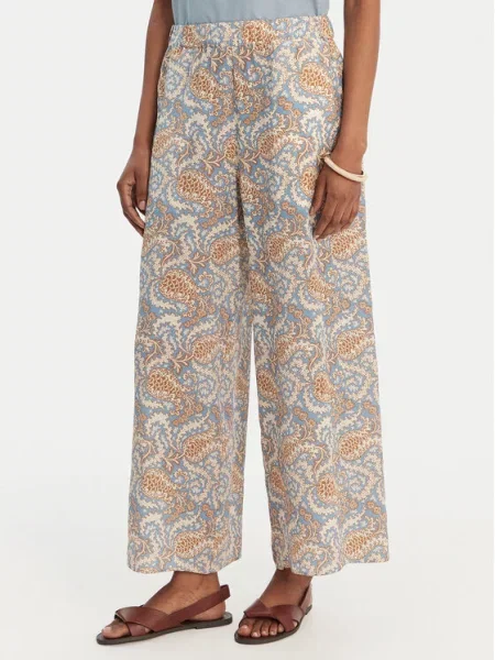 Weekend Max Mara Παντελόνα Nirvana Γαλάζιο