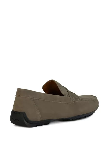 Pantofi loafer Geox din piele de căprioară