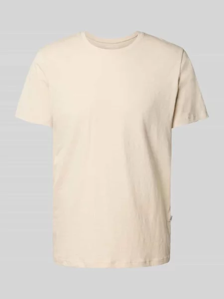 T-shirt o kroju regular fit z czystej bawełny model ‘ASPEN’ Selected Homme biała