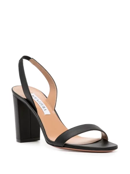Sandale Aquazzura din piele negru