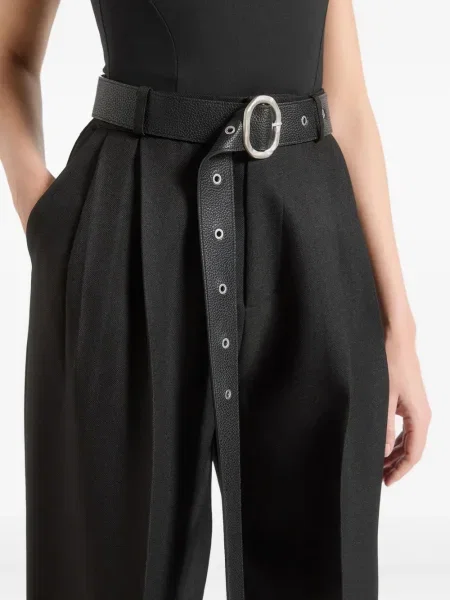 Pantaloni Manière De Voir plisate negru