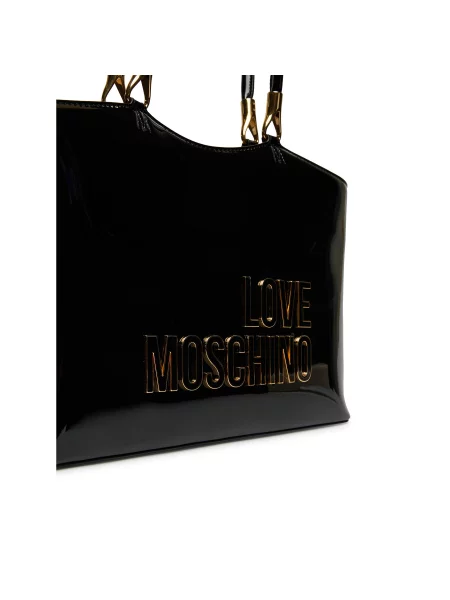 Ročna torba LOVE MOSCHINO črna