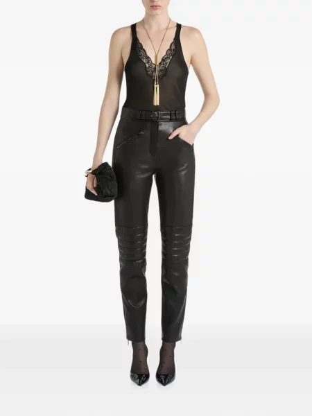 Top Balmain tricotate negru