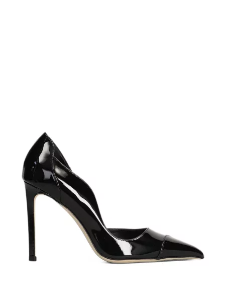 Pantofi cu toc Jimmy Choo din piele de lac negru