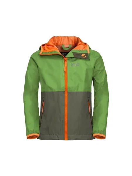 Geacă copii Jack Wolfskin verde
