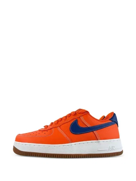 Pantaloni Nike alergare din material terry portocaliu