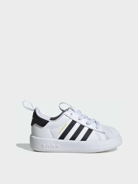 Дитячі Кросівки повсякденні adidas Superstar синтетичний білий