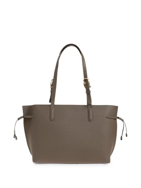 Geantă shopper Furla din piele maro