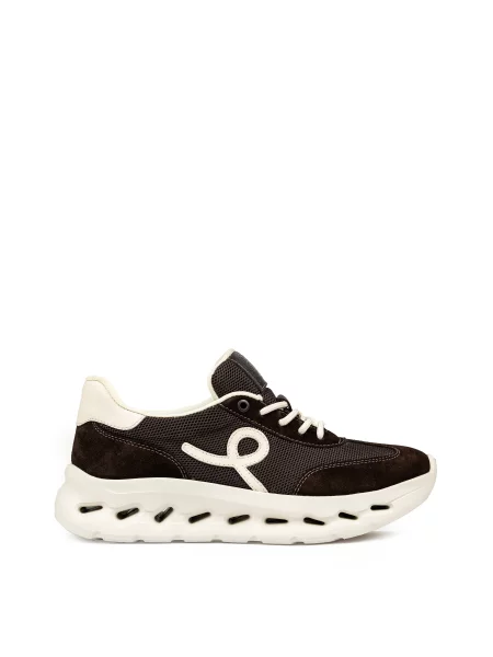 Замшеві Кросівки Alex Bell коричневий