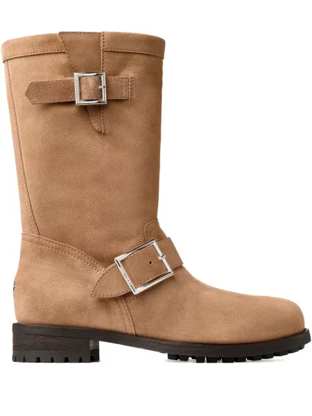 Botine Jimmy Choo cu cataramă biker