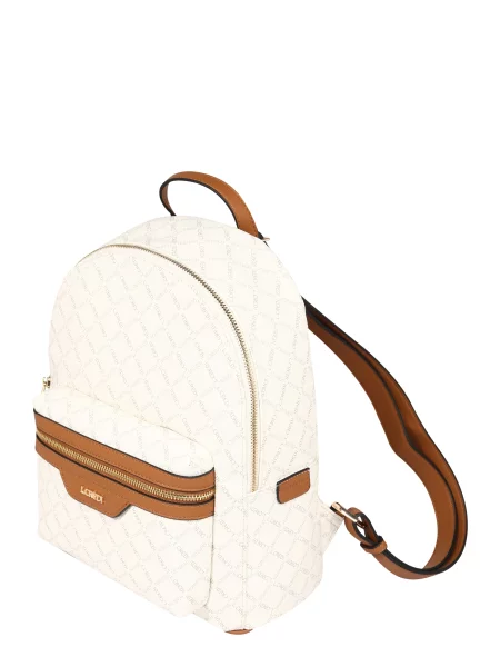 L.CREDI Rucsac Filiberta maro alb