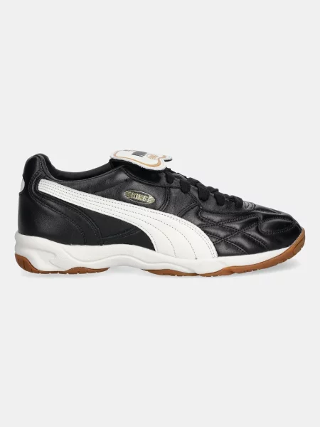 Кожаные кроссовки Puma черные