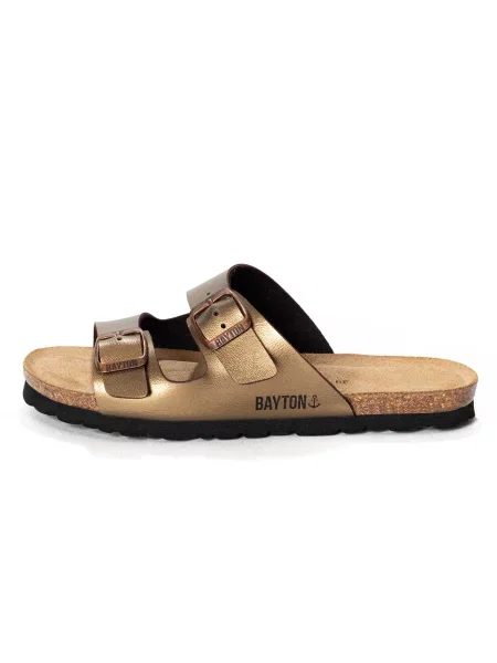 Bayton Saboți Astrakan bronz negru