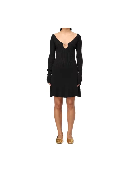 Krótka sukienka Jacquemus czarna