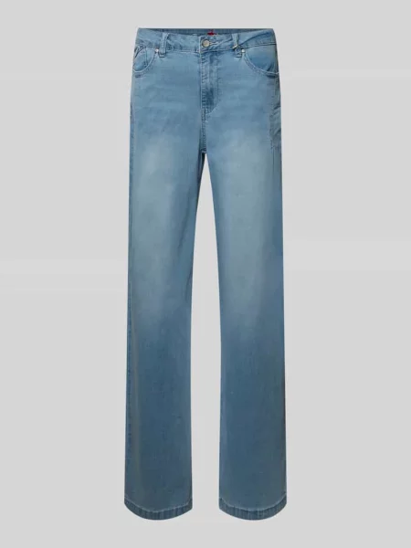 Jeans o kroju wide fit z dodatkiem i lyocellu Buena Vista