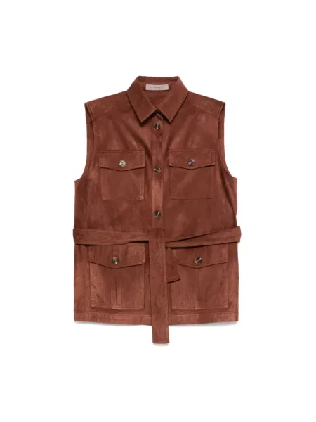 Kamizelka D.exterior brązowa