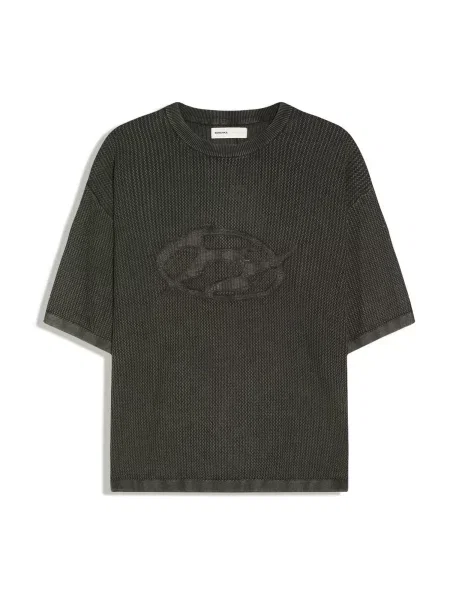Bershka Tricou închis gri