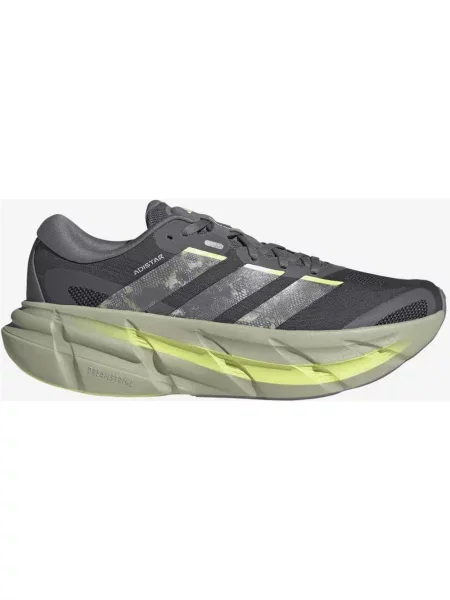 Buty do biegania adidas Adistar 5 ciemnoszary oliwkowozielony żółty szare