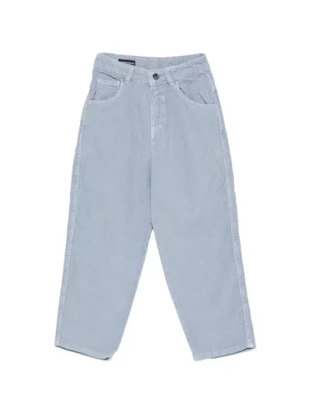 Spodnie dziecięce Emporio Armani niebieskie