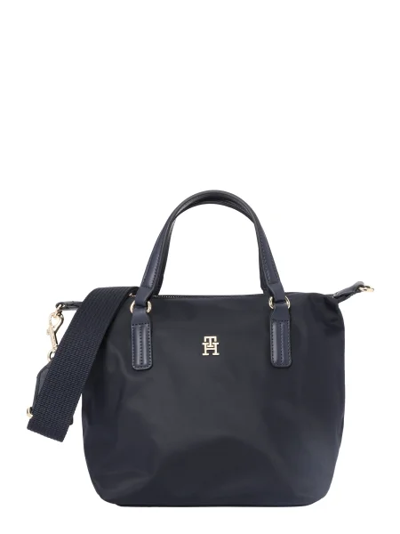 Ročna torba Tommy Hilfiger modra