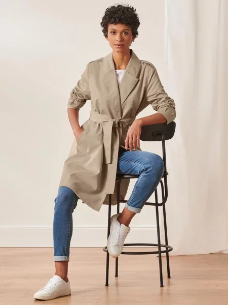 Плащ Tchibo бежевий