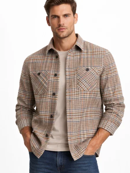 Szal Guido Maria Kretschmer niebieska