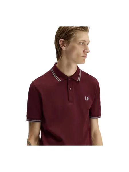 Koszulka polo Fred Perry czerwona