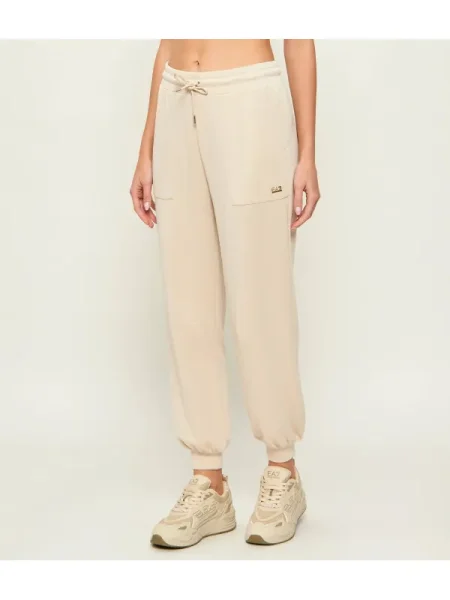 Pantaloni de trening bej