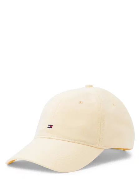Tommy Hilfiger czapka z daszkiem Oxford Mężczyźni marmurkowy ONE SIZE żółty