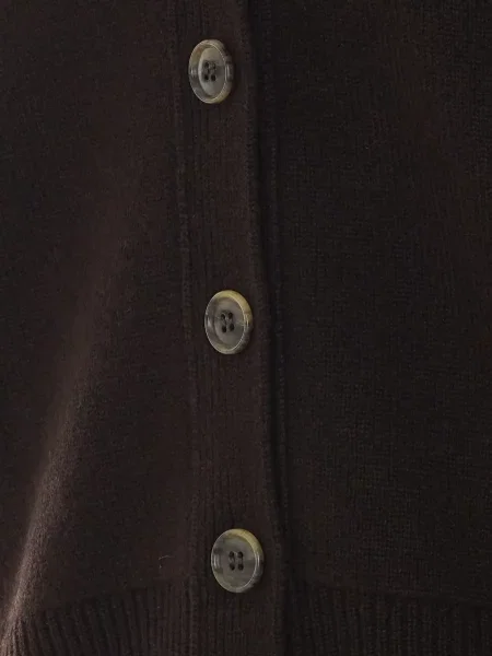 Cardigan Lisa Yang din cașmir maro