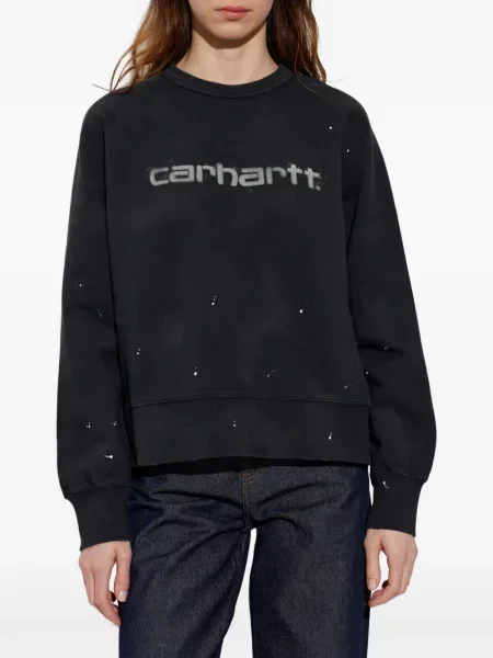 Hanorac Carhartt Wip cu imagine negru