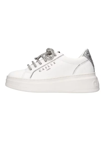 Sneakersy Gaëlle Paris skórzane białe