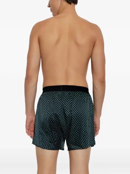 Boxeri Tom Ford cu buline verde