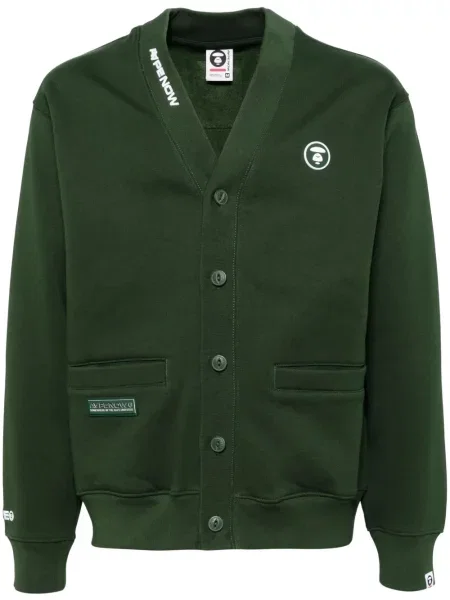 Cardigan Aape By A Bathing Ape verde