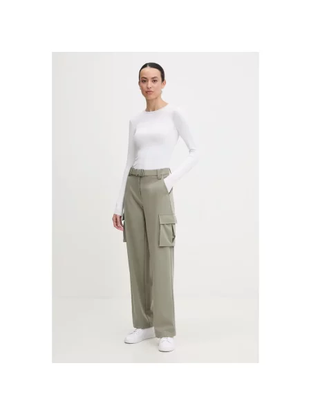Guess spodnie cargo X NORTH SAILS zielone