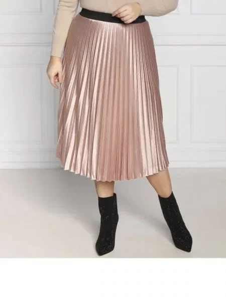 Persona by Marina Rinaldi Fustă plus size roz