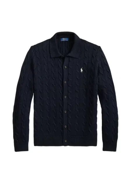 Șosete Polo Ralph Lauren cu broderie în carouri de flanelă verde
