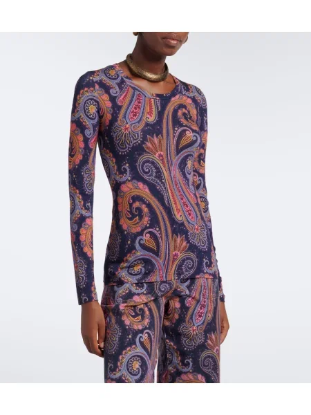 Tricou Etro cu model paisley