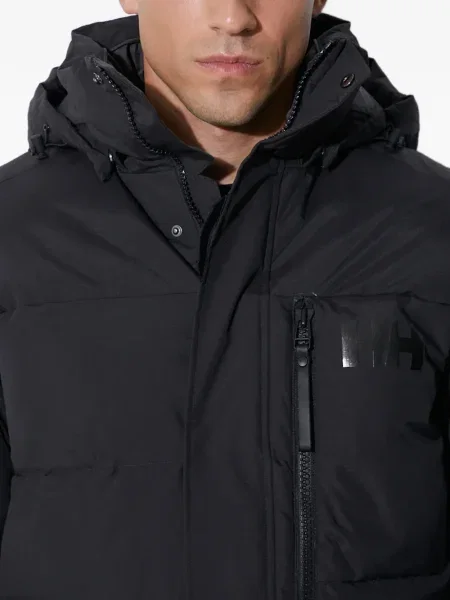 Geacă Helly Hansen cu glugă negru
