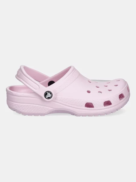 Классические шлепанцы Crocs розовые
