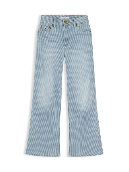 TOMMY HILFIGER Jeans MABEL albastru denim alb
