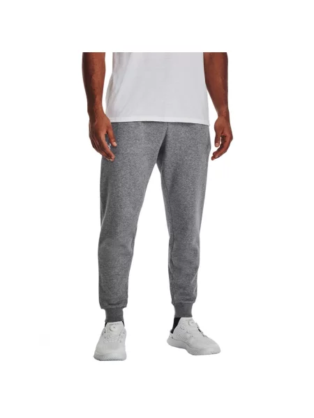 UNDER ARMOUR spodnie dresowe joggery Rival Fleece S szare
