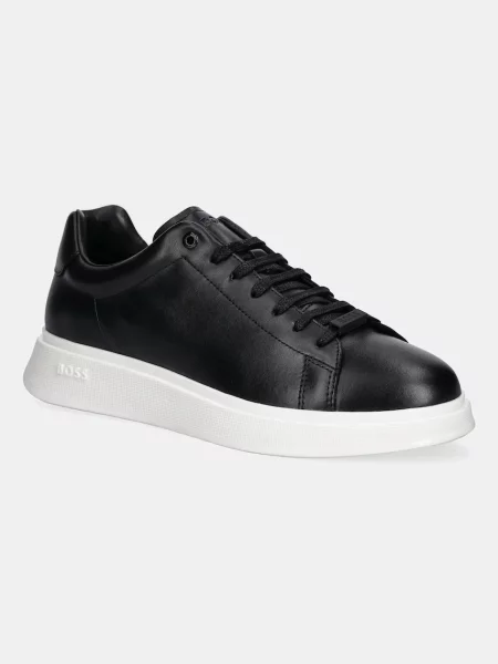 BOSS sneakers din piele Bulton negru