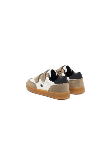 Sneakersy Calvin Klein Low Cut Velcro Sneaker S béžová