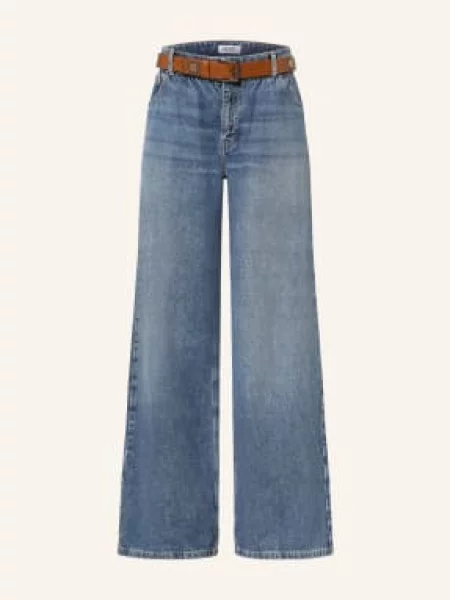 Liu Jo Jeansy Wide Leg blau niebieskie