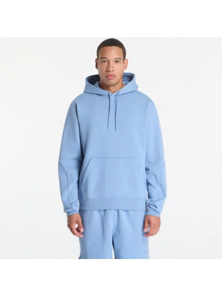 Hanorac cu glugă Nike din fleece business albastru