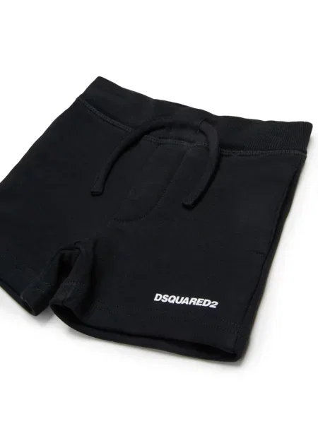 Szorty dziecięce Dsquared2 czarne