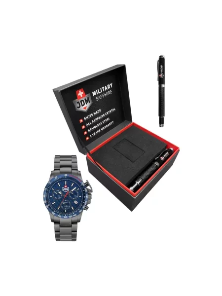 Zegarek Jdm Military niebieski
