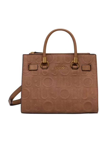 Liu Jo torebka crossbody z imitacji skóry brązowa